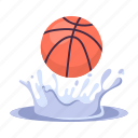 basketball splash, basketball, basketball game, hoop game, hoop ball