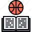 ball, basketball, book, education, player, sport 