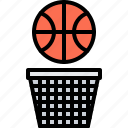 ball, basket, basketball, hoop, player, sport