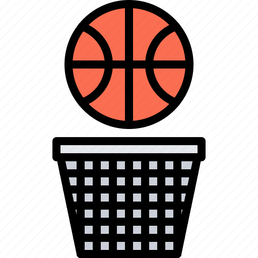 Ball, basket, basketball, hoop, player, sport icon - Download on Iconfinder