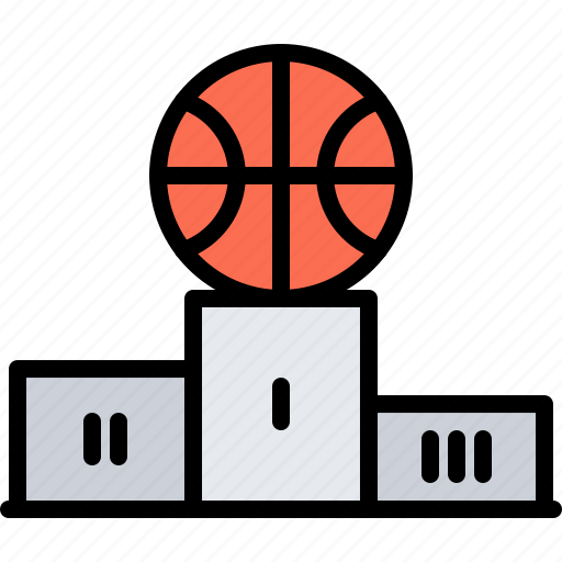 Ball, basketball, place, player, prize, sport icon - Download on Iconfinder