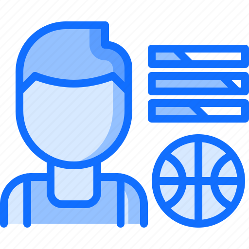 Ball, basketball, data, man, player, skill, sport icon - Download on Iconfinder