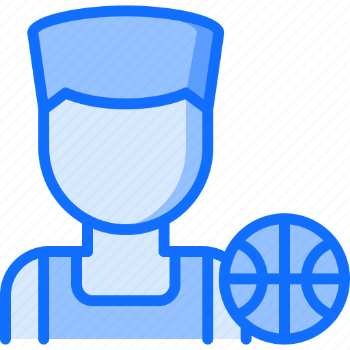 Ball, basketball, man, player, sport icon - Download on Iconfinder