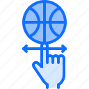 ball, basketball, finger, player, rotation, sport