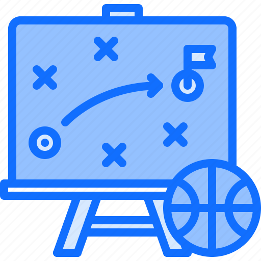 Ball, basketball, blackboard, board, player, sport, strategy icon - Download on Iconfinder