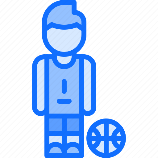 Ball, basketball, man, player, sport icon - Download on Iconfinder
