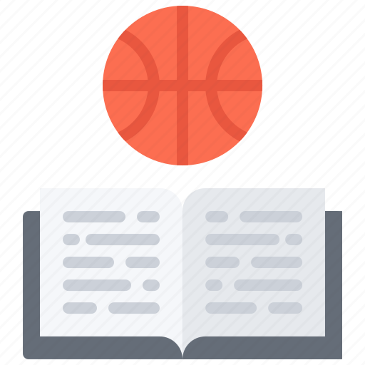 Ball, basketball, book, education, player, sport icon - Download on Iconfinder