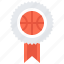 award, badge, ball, basketball, pin, player, sport 