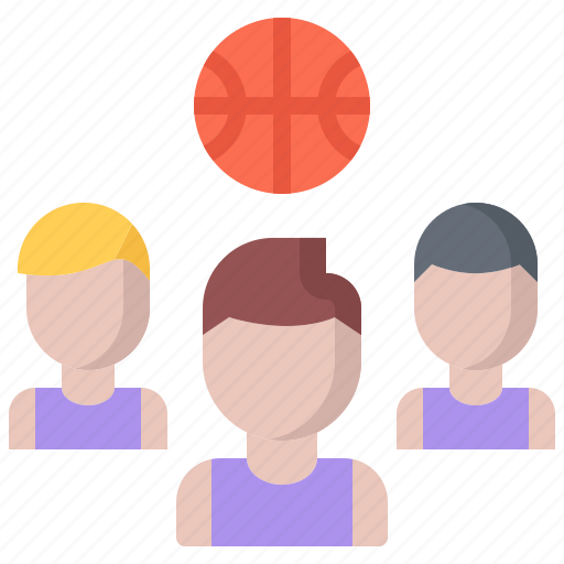 Ball, basketball, man, player, sport, team icon - Download on Iconfinder