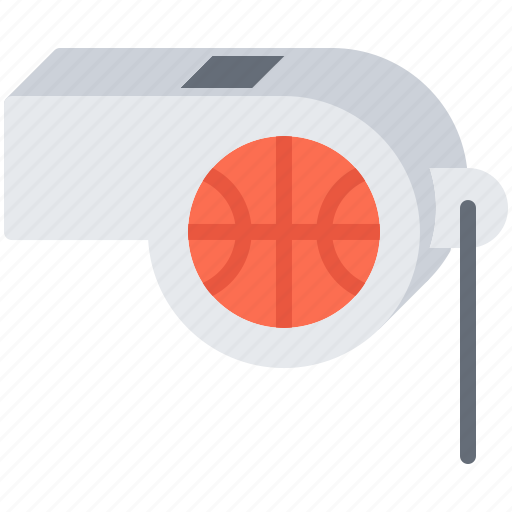 Ball, basketball, coach, player, referee, sport, whistle icon - Download on Iconfinder