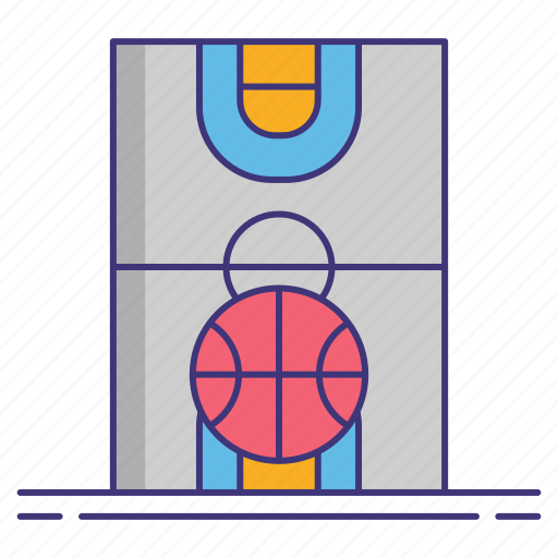 Backcourt, court, basketball icon - Download on Iconfinder