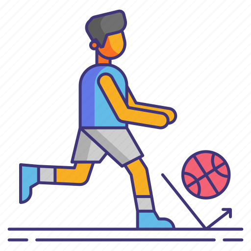 Pass, move, basketball, bounce icon - Download on Iconfinder