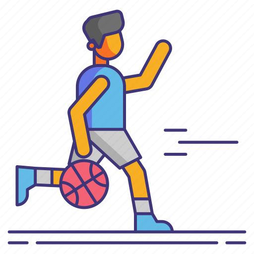 Move, dribbling, basketball icon - Download on Iconfinder