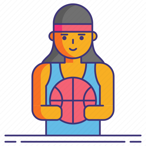 Player, female, basketball icon - Download on Iconfinder