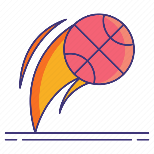 Flying, sport, basketball icon - Download on Iconfinder