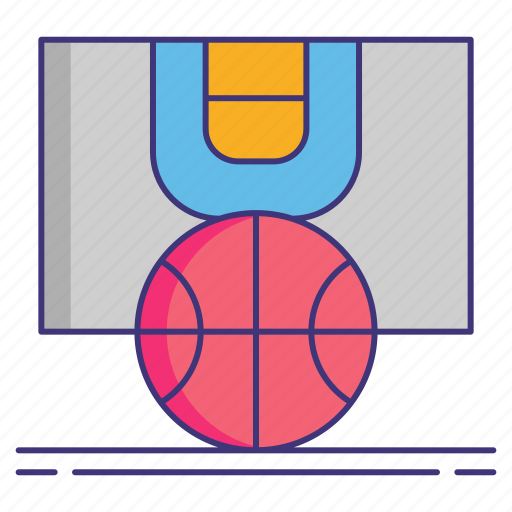 Key, court, basketball icon - Download on Iconfinder
