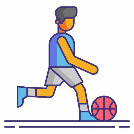 Kicking, foul, basketball icon - Download on Iconfinder