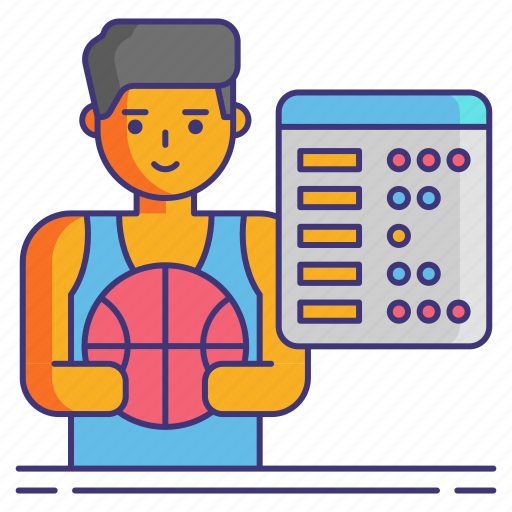 Player, basketball, stats icon - Download on Iconfinder