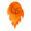 ball, basketball, business, fire, sport