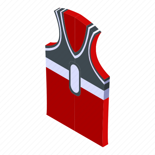 Basketball, cartoon, fashion, football, isometric, sport, vest icon - Download on Iconfinder