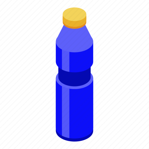 Bottle, cartoon, food, isometric, logo, silhouette, water icon - Download on Iconfinder