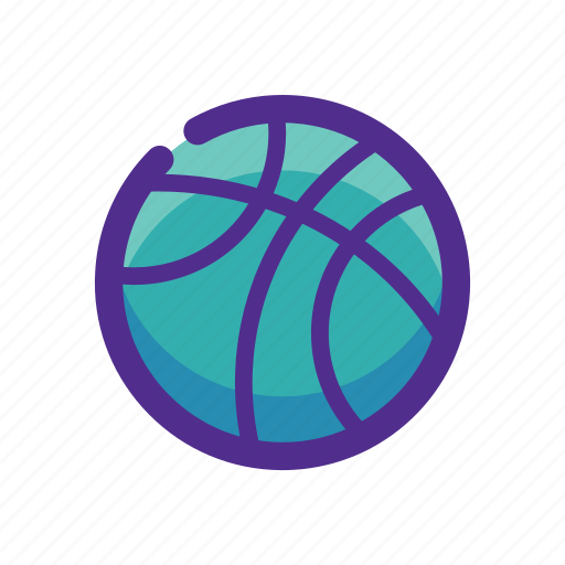 Ball, basket, flat, sport icon - Download on Iconfinder