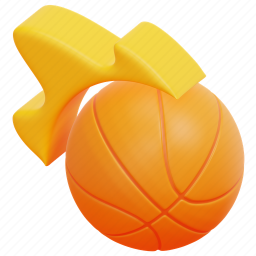 Fireball, fire, hot, flame, sport, basketball, ball 3D illustration - Download on Iconfinder