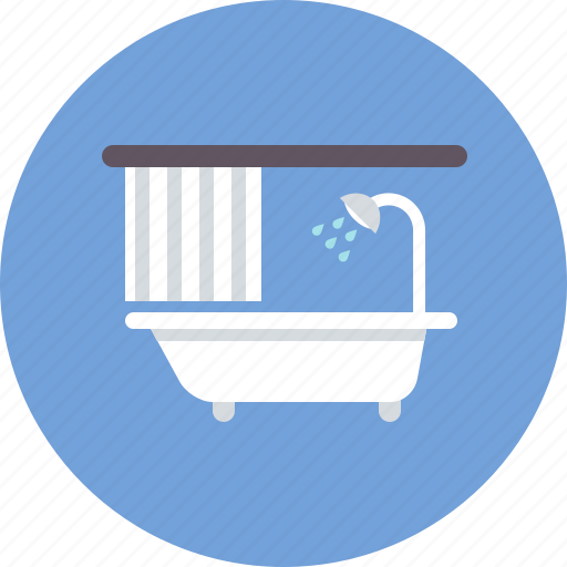 Bath, bathroom, bathtub, clean, hygiene, shower, wash icon - Download on Iconfinder