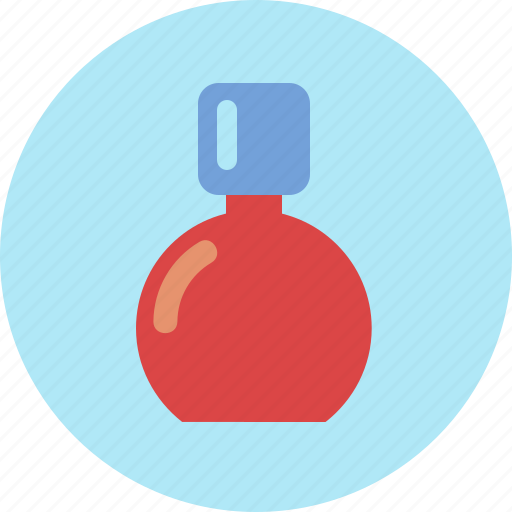 Bathroom, bottle, care, hygiene, perfume, red icon - Download on Iconfinder