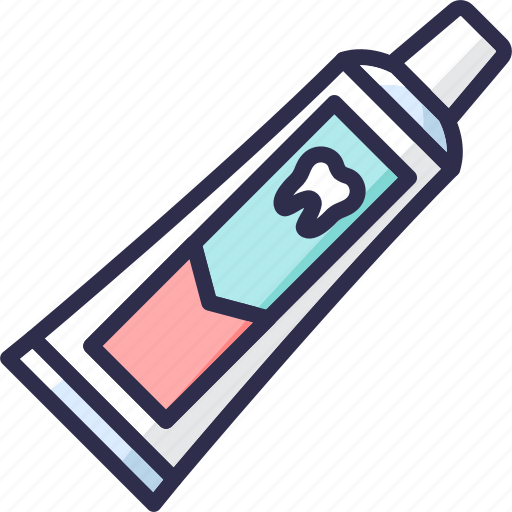 Dental, tooth, toothbrush, toothpaste, tube icon - Download on Iconfinder