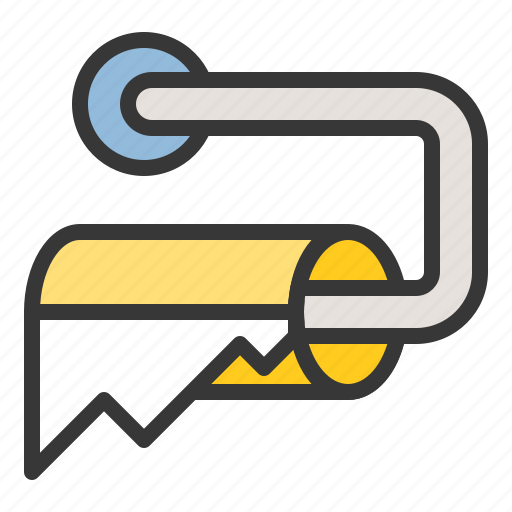 Bathroom, tissue, tissue roll, toilet paper holders icon - Download on Iconfinder