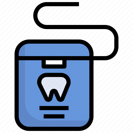 Dental, floss, personal, care, healthcare, and, medical icon - Download on Iconfinder
