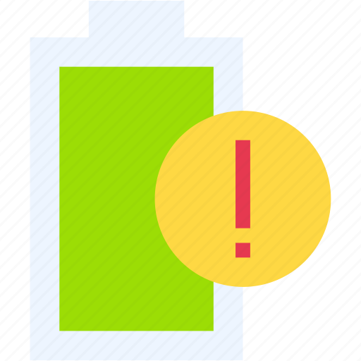 Low, battery, level, warning, sign, charging, status icon - Download on Iconfinder
