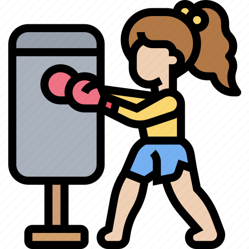 Boxing, fighting, punch, training, workout icon - Download on Iconfinder