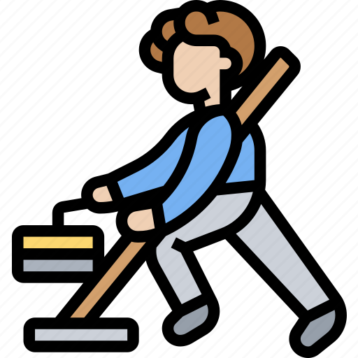 Curling, sport, ice, game, strategy icon - Download on Iconfinder