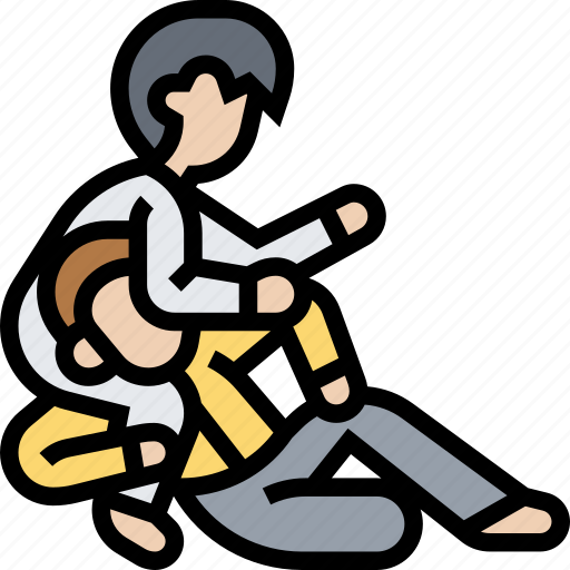 Jiu, jitsu, brazilian, martial, arts icon - Download on Iconfinder