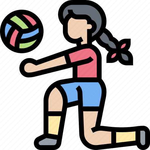Volleyball, player, competition, sport, recreation icon - Download on Iconfinder