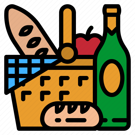 Restaurant, food, picnic, basket, gardening icon - Download on Iconfinder