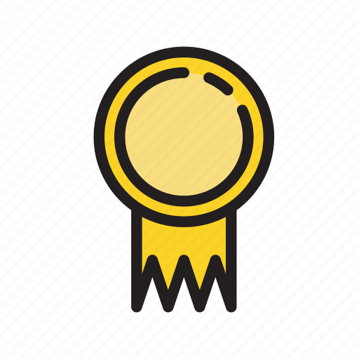 Award, badge, prize, reward, ribbon, success, victory icon - Download on Iconfinder
