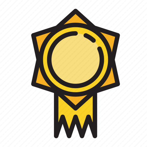 Award, badge, prize, ribbon, success, victory, winner icon - Download on Iconfinder