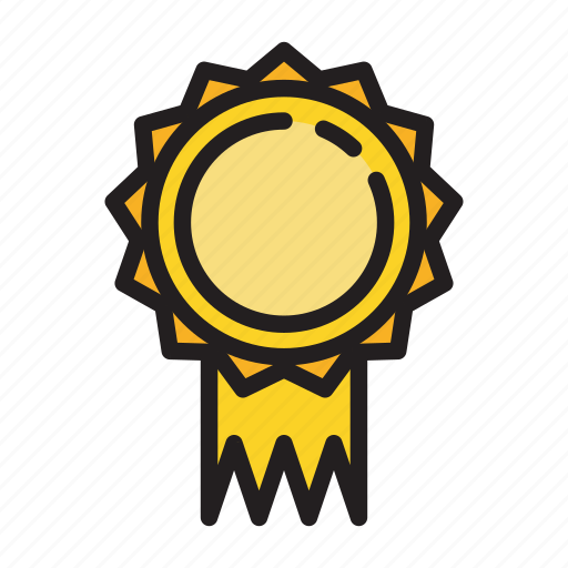 Award, badge, prize, reward, ribbon, success, victory icon - Download on Iconfinder