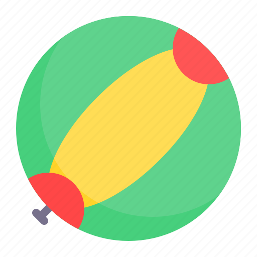 Beach ball, ball, balls, mega ball, toy, holidays, summer icon - Download on Iconfinder
