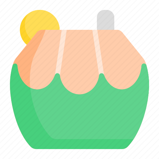 Coconut, coconuts, coconut drink, coconut water, tropical, fruit, food icon - Download on Iconfinder