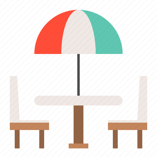 Beach, beach chair, beach scene, beach umbrella, vacation icon - Download on Iconfinder