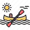 kayak, boat, canoe, craft, transport, transportation, water