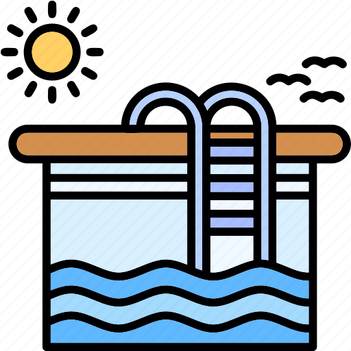 Swimming, pool, ball, swim, water icon - Download on Iconfinder