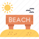beach, hawaii, island, paradise, relaxation, vacation