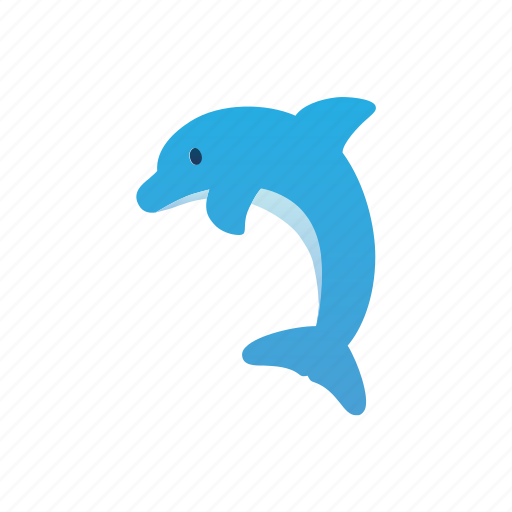 Dolphin, animal, beach icon - Download on Iconfinder