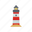 lighthouse, nautical, island, beach 
