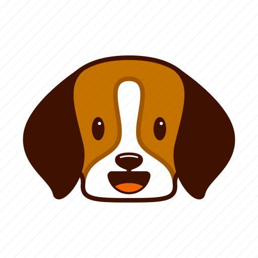 Animal, beagle, cute, dog, emoji, happy, pet icon - Download on Iconfinder
